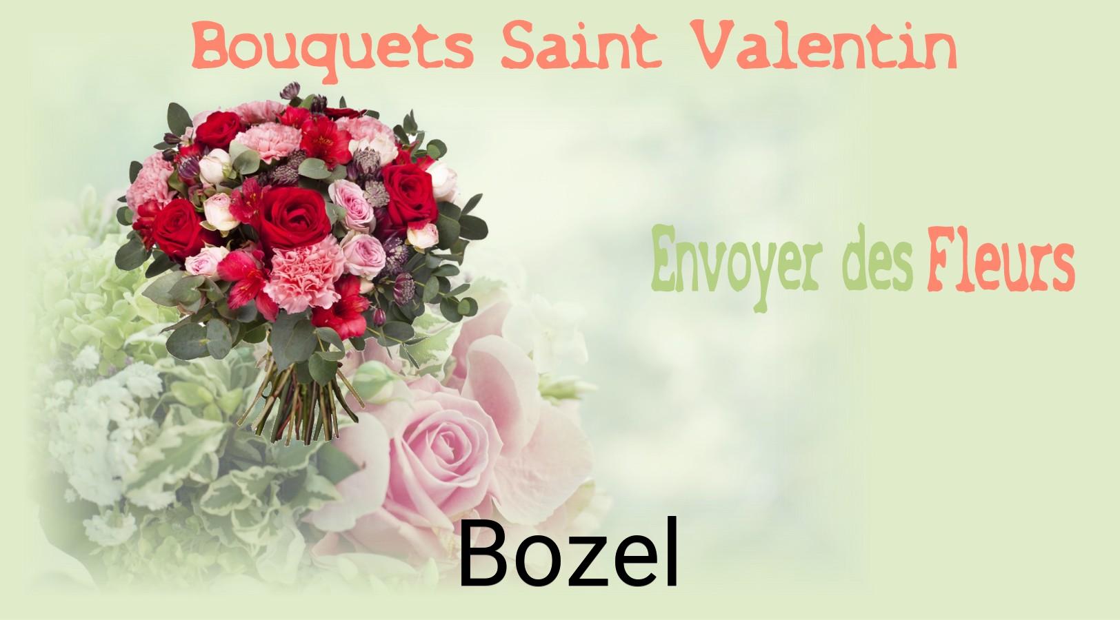 Roses de Saint-Valentin livrées à Bozel
